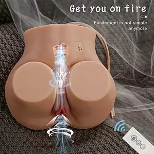 Automatic Sucking Vibrating Sex Doll Male Masturbator with 5 Modes, Realistic Female Sex Dolls Torso with Tight Vagina & Anal, 1 Automatic Sucking Vibrating Sex Doll Male Masturbator with 5 Modes, Realistic Female Sex Dolls Torso with Tight Vagina & Anal, 1