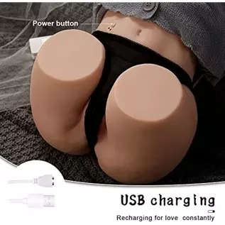 Automatic Sucking Vibrating Sex Doll Male Masturbator with 5 Modes, Realistic Female Sex Dolls Torso with Tight Vagina & Anal, 1 Automatic Sucking Vibrating Sex Doll Male Masturbator with 5 Modes, Realistic Female Sex Dolls Torso with Tight Vagina & Anal, 1