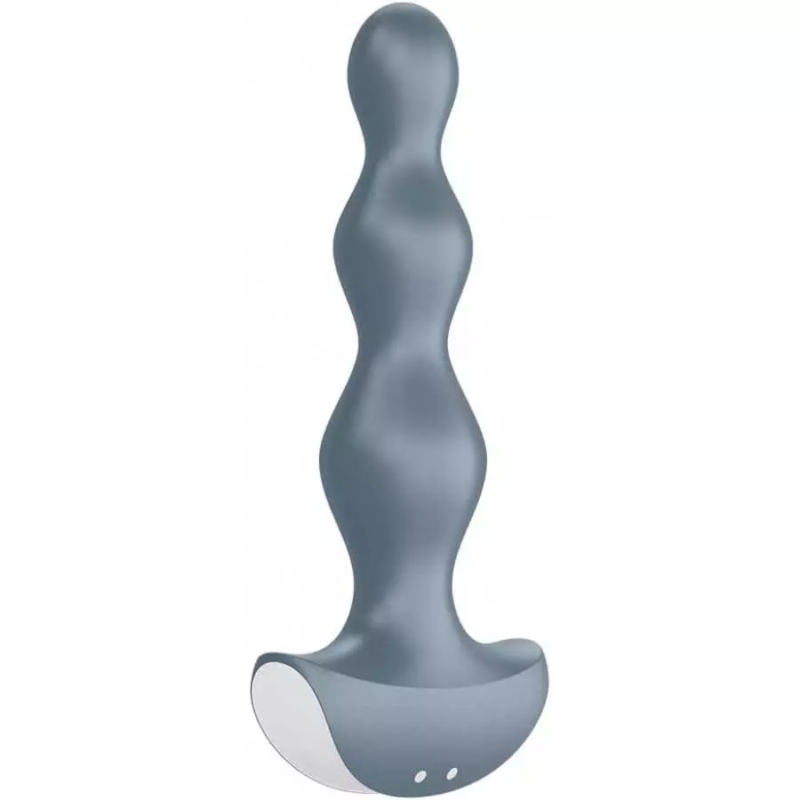 Satisfyer Lolli-Plug 2 Anal Vibrator - Vibrating Anal Plug, Round Shaped Beads with Increasing Diameter and Wide Base - Suitable