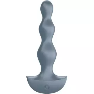Satisfyer Lolli-Plug 2 Anal Vibrator - Vibrating Anal Plug, Round Shaped Beads with Increasing Diameter and Wide Base - Suitable Satisfyer Lolli-Plug 2 Anal Vibrator - Vibrating Anal Plug, Round Shaped Beads with Increasing Diameter and Wide Base - Suitable