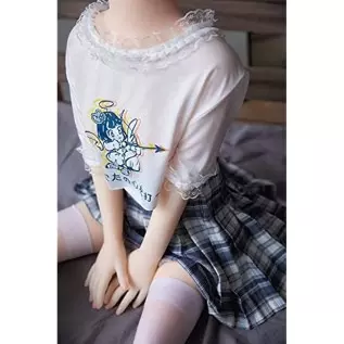 Women's Full Body Sex Doll with Realistic Curves, Soft and Elastic Silicone Material, Built-in Metal Skeleton and Spine, Life Li