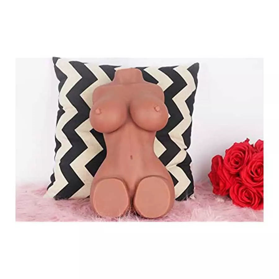 Vibration Realistic Silicone Dildo & 14LB Sex Doll