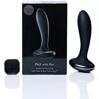 Hot Octopuss PleX with Flex Vibrating Butt Plug Prostate Massager Best Stimulator for Intense Solo and Couples Play, Remote Cont