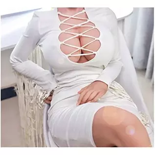 AILEGOOD 5.28FT Natural Colours Sex Doll Sex Dolls Silicone Doll Full Body Sex Life Size Men Full Body Doll Sexy with Feet Stand