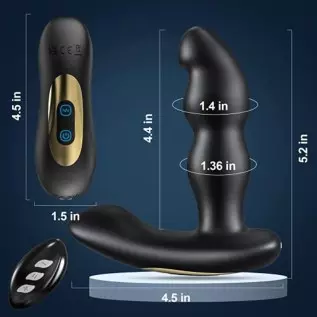 Anal Vibrator Prostate Massager,360° Rotating G-spot Vibrator with Remote,Anal Butt Plug with 7 Swing &7 Vibration Models Sex To Anal Vibrator Prostate Massager,360° Rotating G-spot Vibrator with Remote,Anal Butt Plug with 7 Swing &7 Vibration Models Sex To