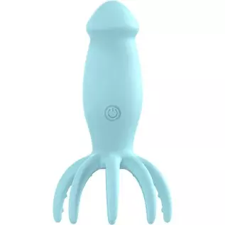 Realistic Double-Sided Dildo，10 Vibration Frequency Nipple Massager Flexible Silicone Rechargeable Clitoral Vibrator Adult Sex T