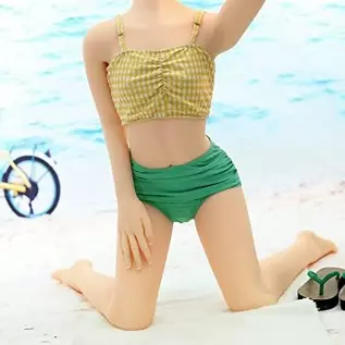 TPE Women Torso Full Size Sex Doll for Men with Skeleton Structure Full Arms Realistic Sex Doll with Boobs, Tight Vagina Anus Su