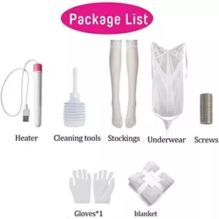 Full Size Adult Sex Doll, Soft TPE Full Body Love Dolls, 65Inch Silicone Underwear Live Doll for Men, US Shipping