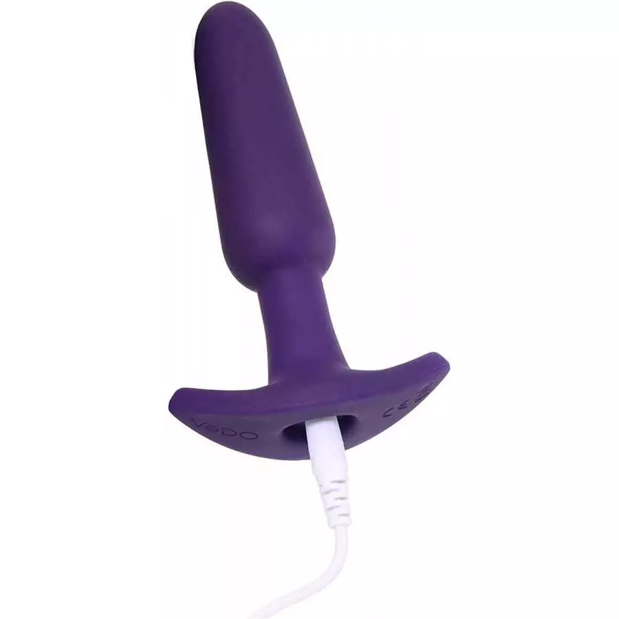 VeDO Bump Rechargeable Vibrating Waterproof Anal Vibe (Just Black)