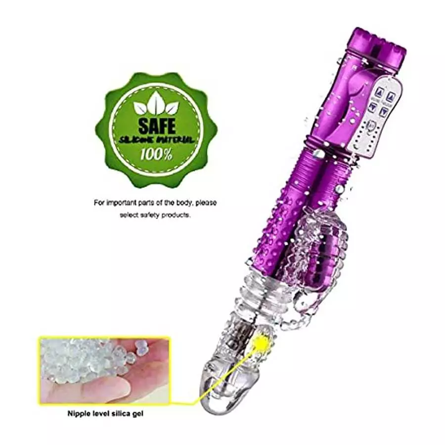 Rechargeable Vibrator - 20 Patterns & 8 Speeds - G-Spot Wand Vibrator Clit, Sex Toys, Vibrator for Her Pleasure, Quiet & Small V