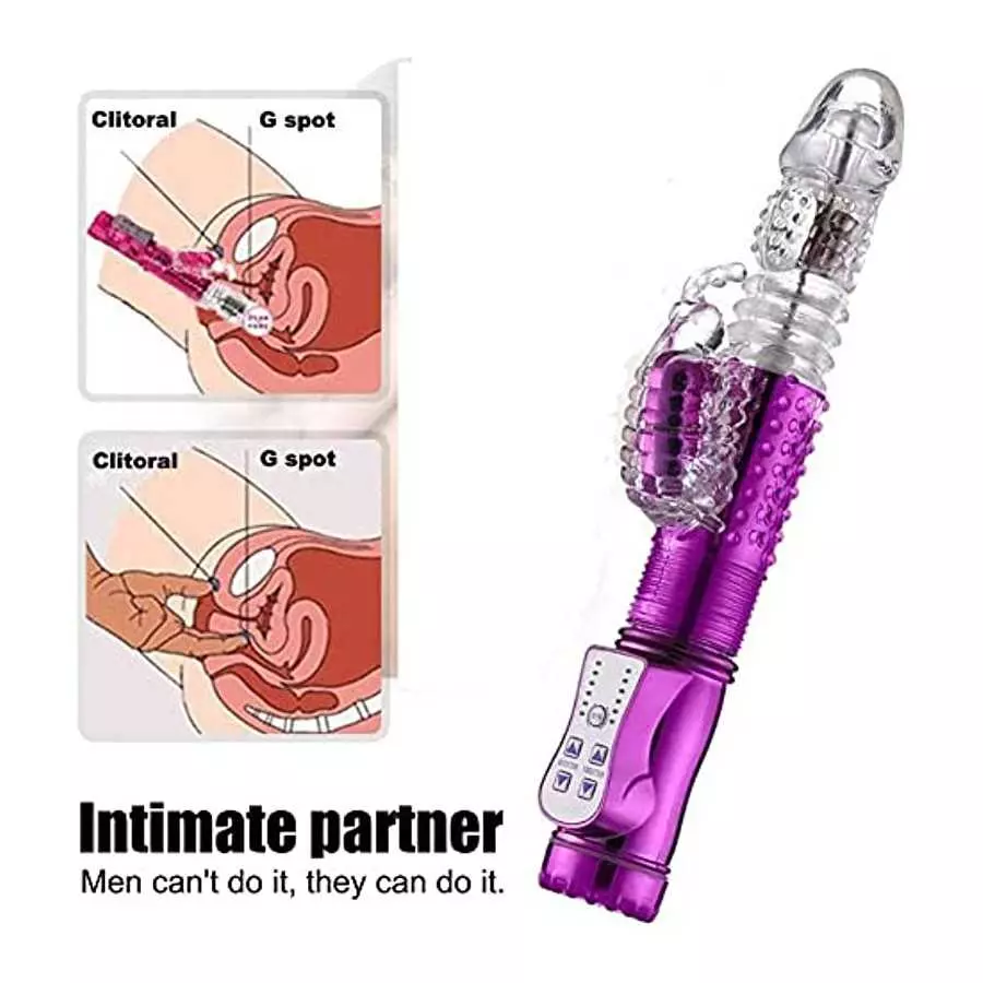 Rechargeable Vibrator - 20 Patterns & 8 Speeds - G-Spot Wand Vibrator Clit, Sex Toys, Vibrator for Her Pleasure, Quiet & Small V