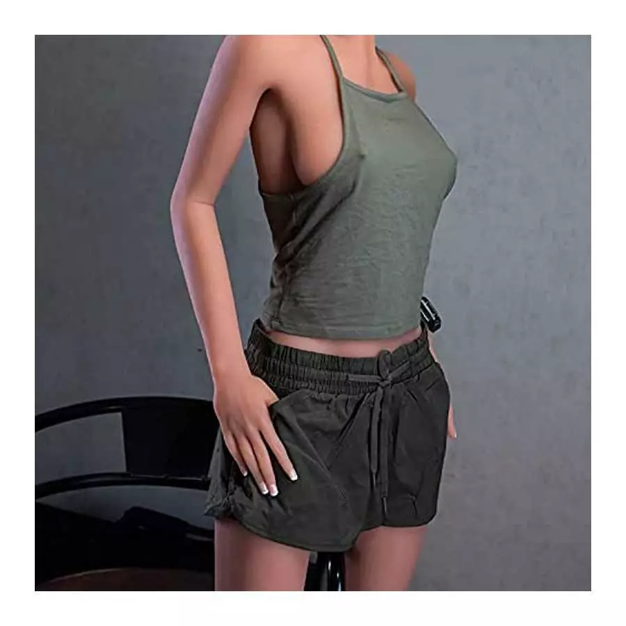 Sex Doll Realistic Male Masturbator Brown Big Breast Pussy Ass Realistic Vagina Anal Lifelike Love Doll with Built in Torso Sex 