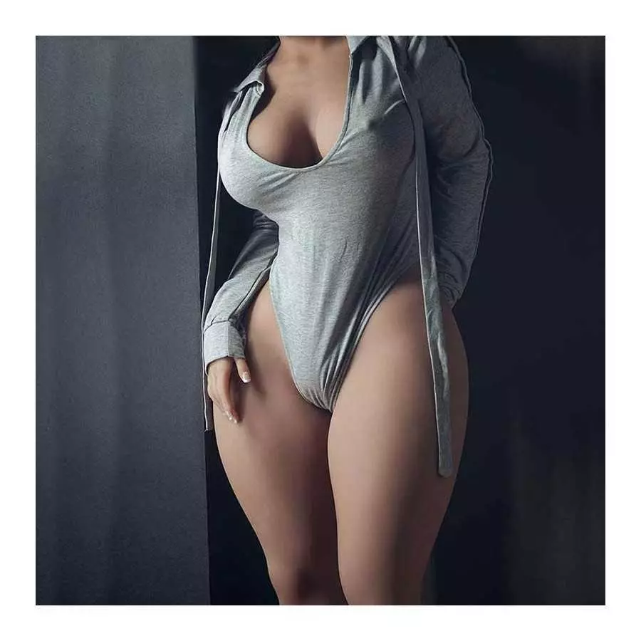 Realistic Sex Doll Flexible Body and Legs, Tight Vagina Anus Adult Big Boots Fat Ass Love Doll Solid Male Masturbation Sex Toy L