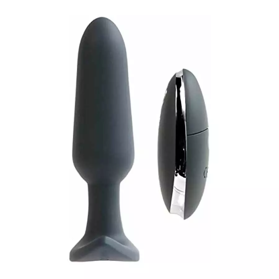 VeDO Bump Plus Rechargeable Anal Vibe With Remote Control (Jet Black)