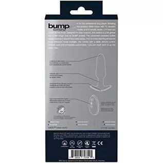VeDO Bump Plus Rechargeable Anal Vibe With Remote Control (Jet Black) VeDO Bump Plus Rechargeable Anal Vibe With Remote Control (Jet Black)