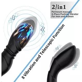 Prostate Massager Anal Vibrator-Thrusting Vibrating 7 Modes for Anal Plug Waterproof with Remote Contro Anal Sex Toys P Sport Ma Prostate Massager Anal Vibrator-Thrusting Vibrating 7 Modes for Anal Plug Waterproof with Remote Contro Anal Sex Toys P Sport Ma