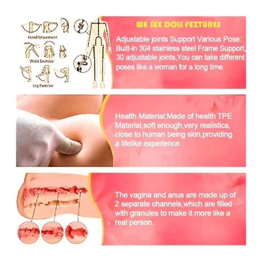 5.2FT Sex Doll for Men Silicone Doll Full Body Sex Sexy Dollformen Full Life Size for Men Full Body Love Doll Underwear Sex Doll