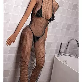 5.45FT Sex Doll Super Soft Jelly Breasts Women's Torso TPE Silicone Doll Sex Life Like Full Size Doll Men Love Sex Partner with 