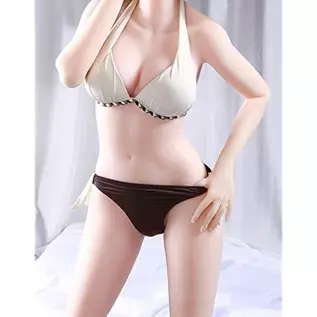 AbayTec Life Size Sex Doll, Super Soft Silicone Doll Full Body Sex Love Doll Realistic Women's Full Body Torso Dolls Sex Adult S