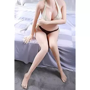 AbayTec Life Size Sex Doll, Super Soft Silicone Doll Full Body Sex Love Doll Realistic Women's Full Body Torso Dolls Sex Adult S