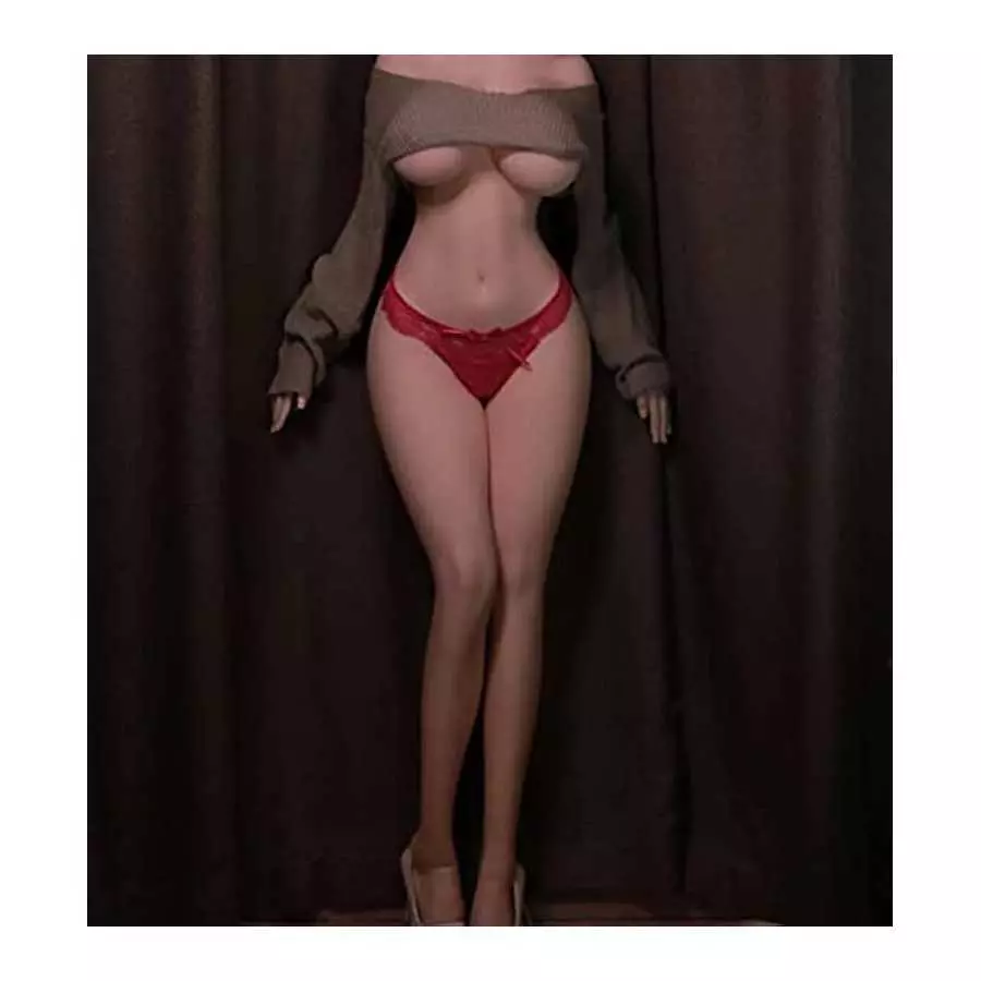 5.4ft Big Boobs Sex Doll Super Soft Big Breasts Women's Torso TPE Silicone Doll Full Body Sex Life Like Full Size Doll Love Sex 
