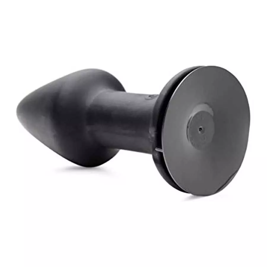 Master Series Mega Spade 10x Vibrating Silicone Plug, Extra Large