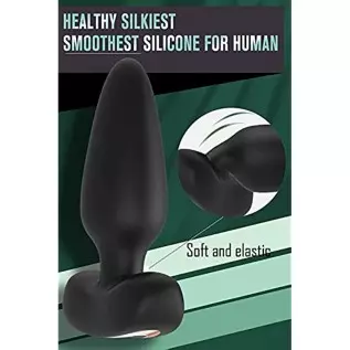 Anal Vibrator Prostate Massager with 9 Vibration Modes, Vibrating Anal Butt Plug with Wireless Remote Control, Rechargeable Wate Anal Vibrator Prostate Massager with 9 Vibration Modes, Vibrating Anal Butt Plug with Wireless Remote Control, Rechargeable Wate
