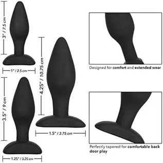 CalExotics SE-0410-05-2 Silicone Anal Exerciser Kit