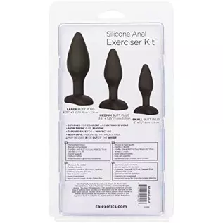CalExotics SE-0410-05-2 Silicone Anal Exerciser Kit