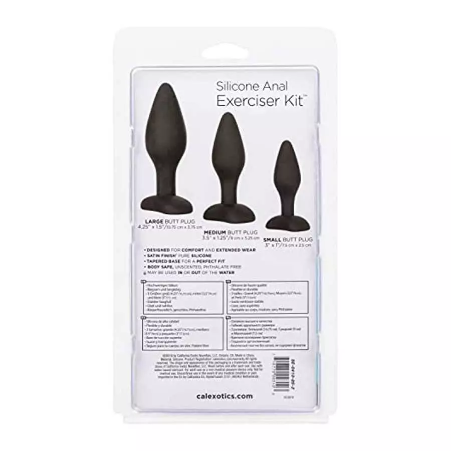 CalExotics SE-0410-05-2 Silicone Anal Exerciser Kit