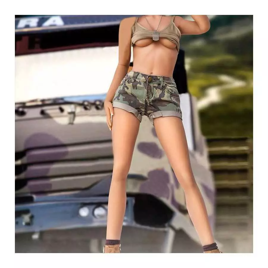 Silicone Doll Big Tits Sex Doll TPE Lifelike Sex Doll Adult Male Self-Entertainment Sex Toy with Flexible Metal Skeleton Availab