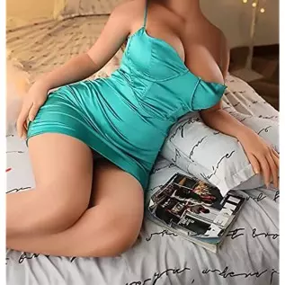 5.18ft Big Boobs Realsitic Sex Doll TPE Full Size Adult Real Entity Sexy Torso Love Dolls with Flexible Metal Skeleton Tan Skin 