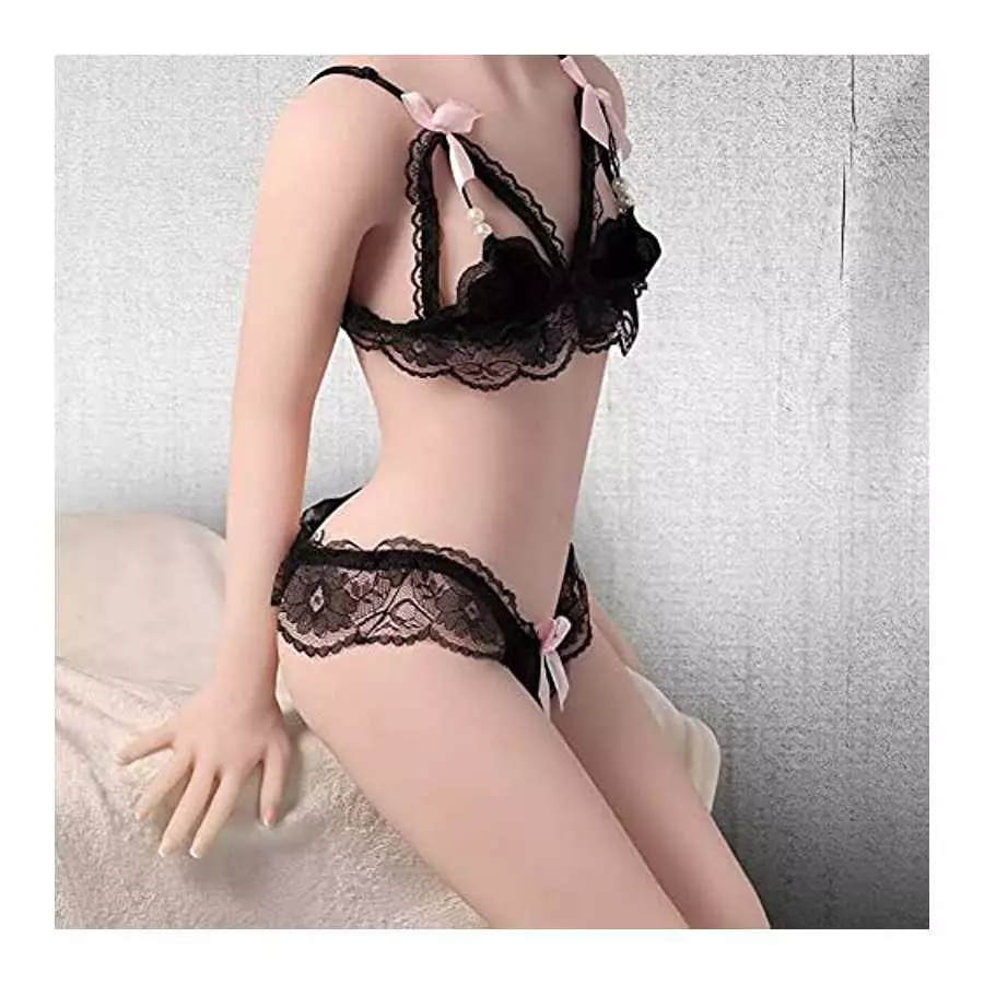 TPE Silicone Life Size Sex Doll, Torso Full Body Adult Female Sex Doll Toys 3 in 1 Sex Love Play Doll with Soft Boobs Butt Ass, 