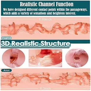 5.3FT Realistic Full Body Sex Doll Silicone Sex Doll Life Size Men Full Body Doll Sexy with Standing Feet Sex Doll for Men, Life