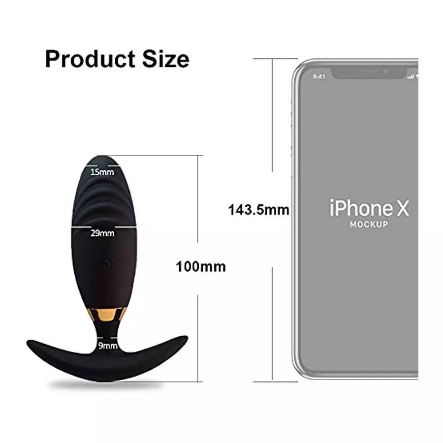 Male Prostate Massager Dildo Anal Butt-Plug Vibrator Adult Sex Toys for Women G-spot Clitoral Prostate Vibrator Modes Male Mastu