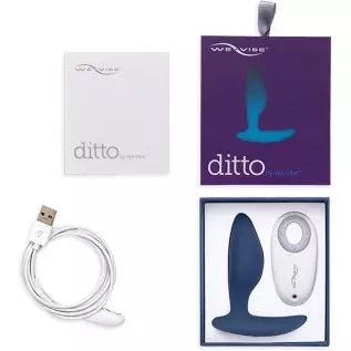 Ditto by We-Vibe Rechargeable Bluetooth Vibrating Anal Plug with Wireless Remote Control Ditto by We-Vibe Rechargeable Bluetooth Vibrating Anal Plug with Wireless Remote Control