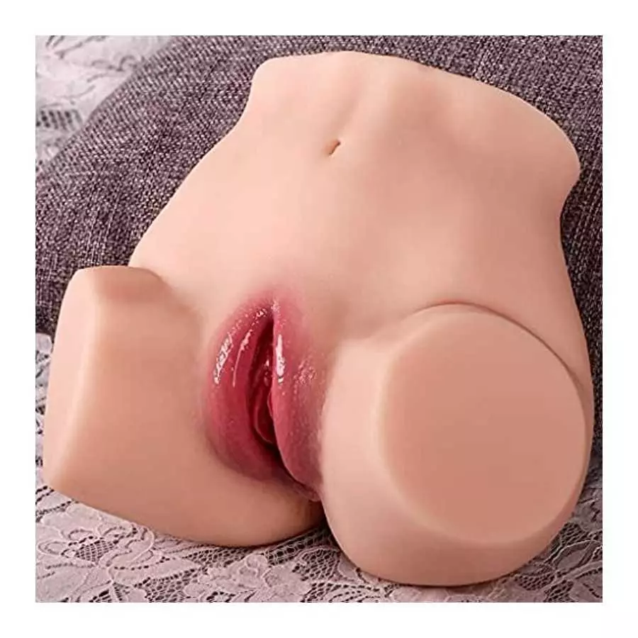 Pocket Pussy for Men Sex Doll Male Masturbator Realistic Butt with Vaginal Anal Sex Stroker,Lifelike Soft Butt with Vagina Anal 