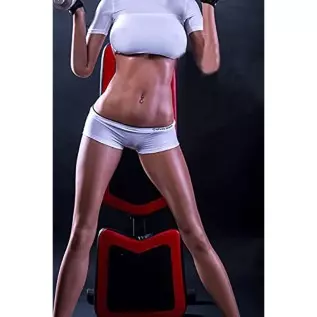 5.45FT Sex Doll Male Masturbator Torso Love Dolls Pussy Ass with Realistic Vaginal Anal and Soft Gel Breasts, Lifelike Sex Toys 