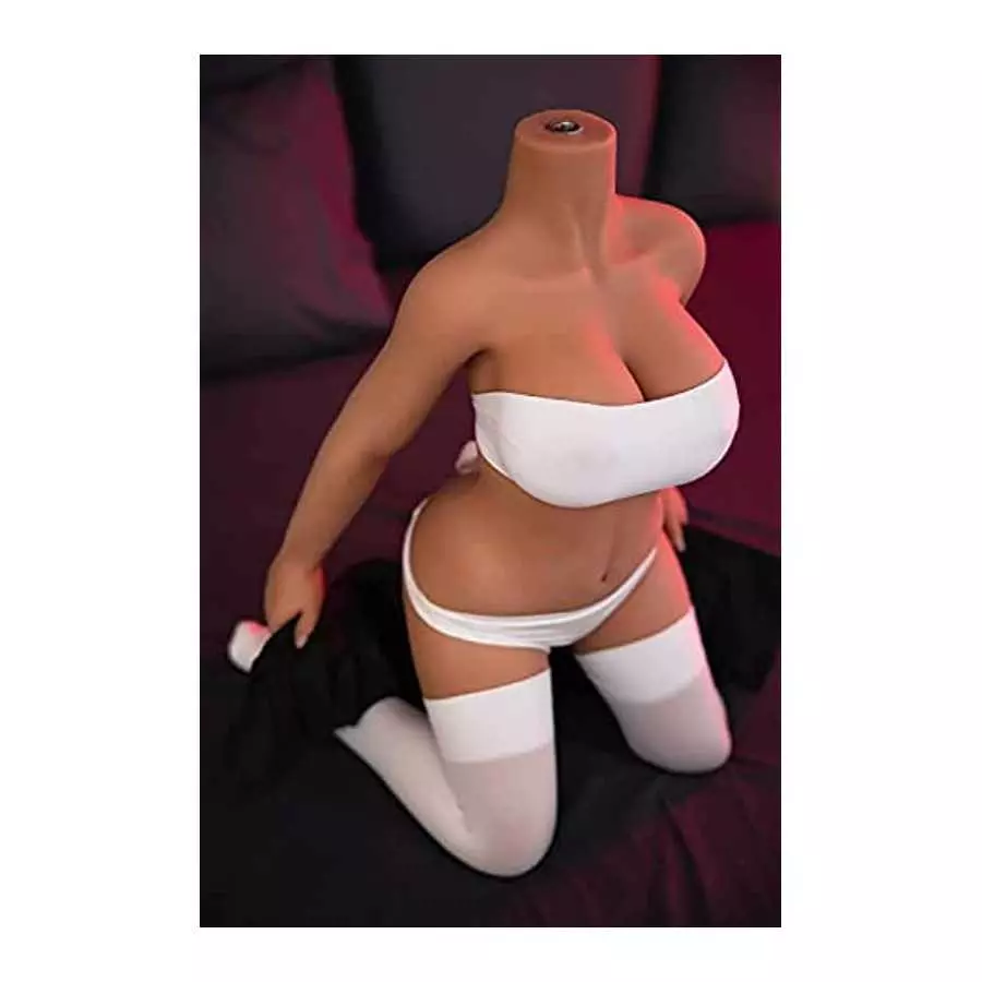 Silicone Doll Realistic Sex Doll TPE for Men Love Doll Female Torso Doll Realistic Sex Doll Torso for Men with Chest Pussy Ass S