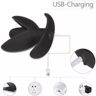 FST Vibrating Anal Plug with 10 Powerful Vibration Modes Rechargeable Anal Vibrator Dilator for Men Women FST Vibrating Anal Plug with 10 Powerful Vibration Modes Rechargeable Anal Vibrator Dilator for Men Women