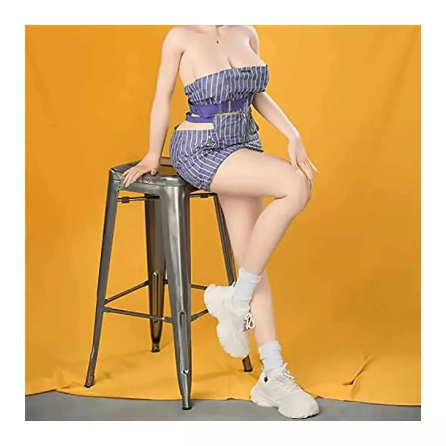 5.18FT Famale Life-Size Sex Doll of Man with Big Soft Breasts Ass and Realistic 3D Vaginal Anal Adult Women's Lifelike Sex Doll 