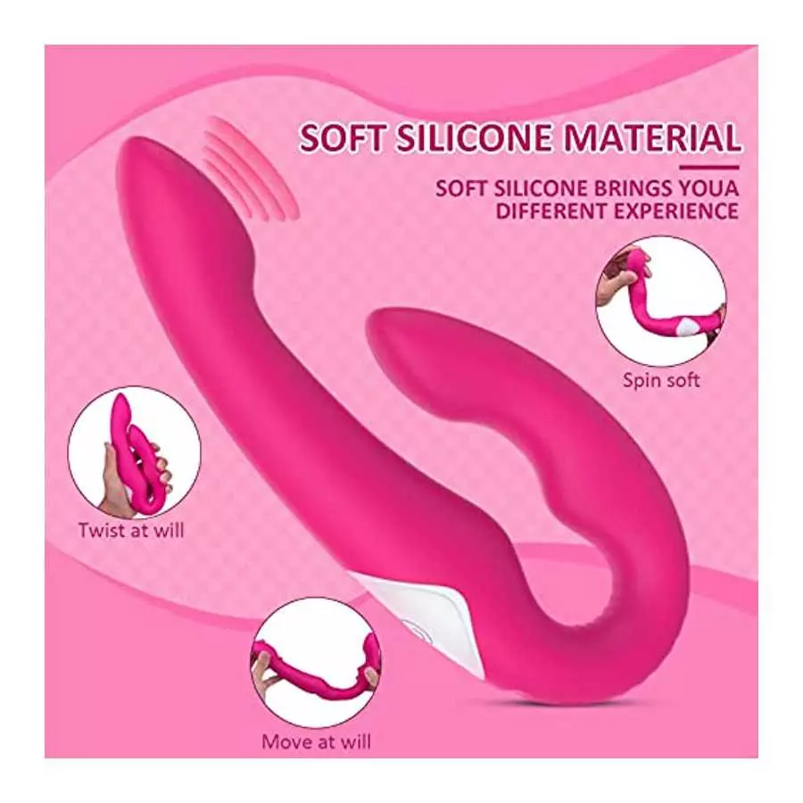 SKSBTF Prostate Massager Anal Vibrator - 9 Patterns Anal Vibrator, Thrusting Vibrator, G-spot Vibrator with Remote, Adult Sex To