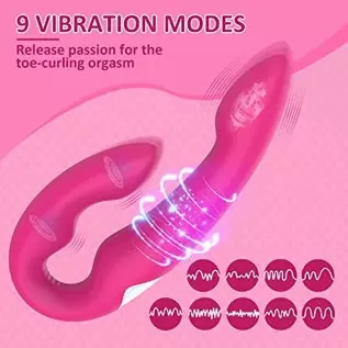 SKSBTF Prostate Massager Anal Vibrator - 9 Patterns Anal Vibrator, Thrusting Vibrator, G-spot Vibrator with Remote, Adult Sex To SKSBTF Prostate Massager Anal Vibrator - 9 Patterns Anal Vibrator, Thrusting Vibrator, G-spot Vibrator with Remote, Adult Sex To