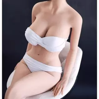 Big Breast Sex Doll Super Soft Jelly Breasts Women's Torso TPE Silicone Doll Full Body Sex Life Like Full Size Doll Love Sex Par