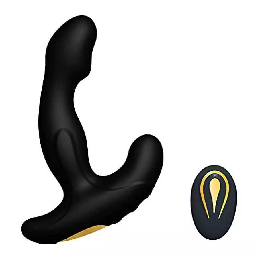Male Prostate Anal Vibrators Unisex Massager with 12 Stimulation Patterns and 2 Powerful Motors, SXOVO Wireless Remote Vibrating Male Prostate Anal Vibrators Unisex Massager with 12 Stimulation Patterns and 2 Powerful Motors, SXOVO Wireless Remote Vibrating