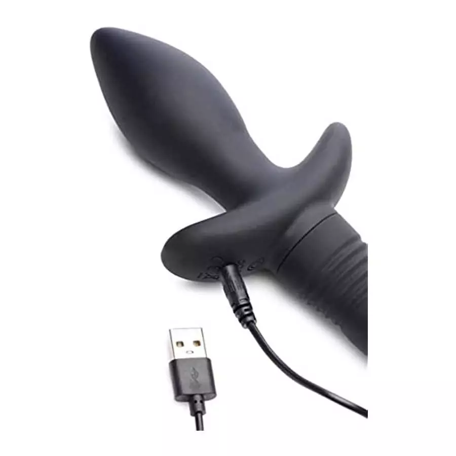 Remote Control Wagging and Vibrating Puppy Tail Anal Plug