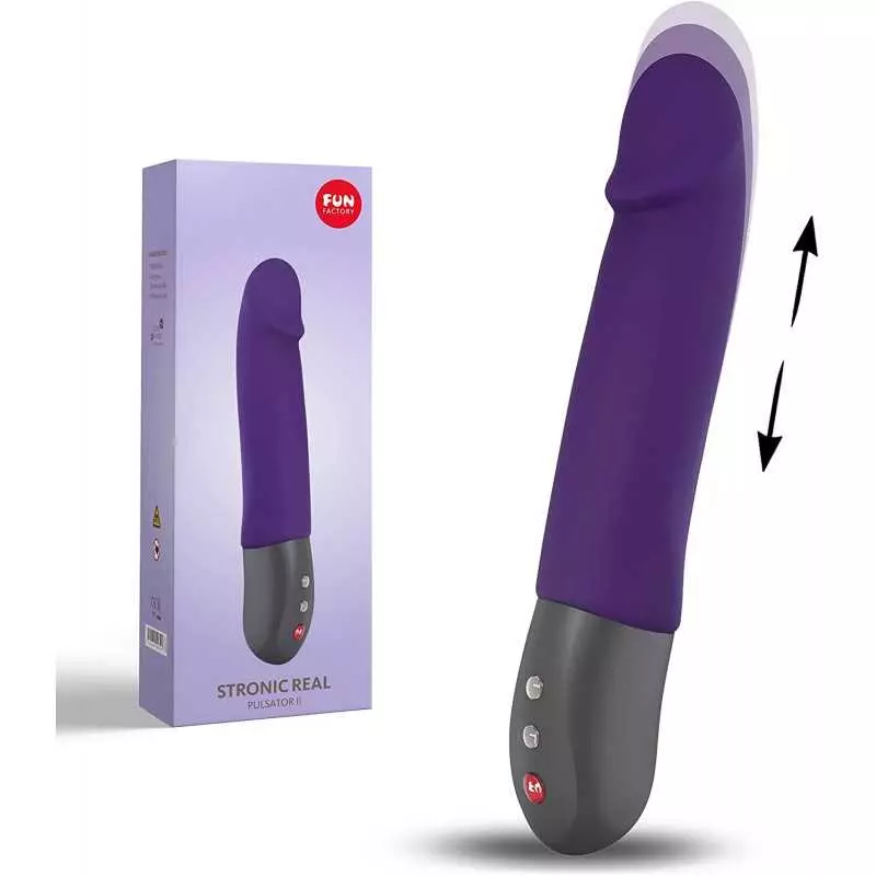Fun Factory Adult Toys | STRONIC Series Dildo Vibrator | Realistic Thrusting Vibrator | Personal Massager for Women, Men and Cou Fun Factory Adult Toys | STRONIC Series Dildo Vibrator | Realistic Thrusting Vibrator | Personal Massager for Women, Men and Cou