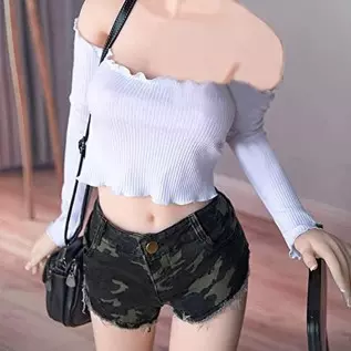 57LB Silicone Sex Doll for Male TPE Torso Full Body Sex Doll for Eros Adult Female Life-Size Love Sex Doll Toys with Vaginal Ana