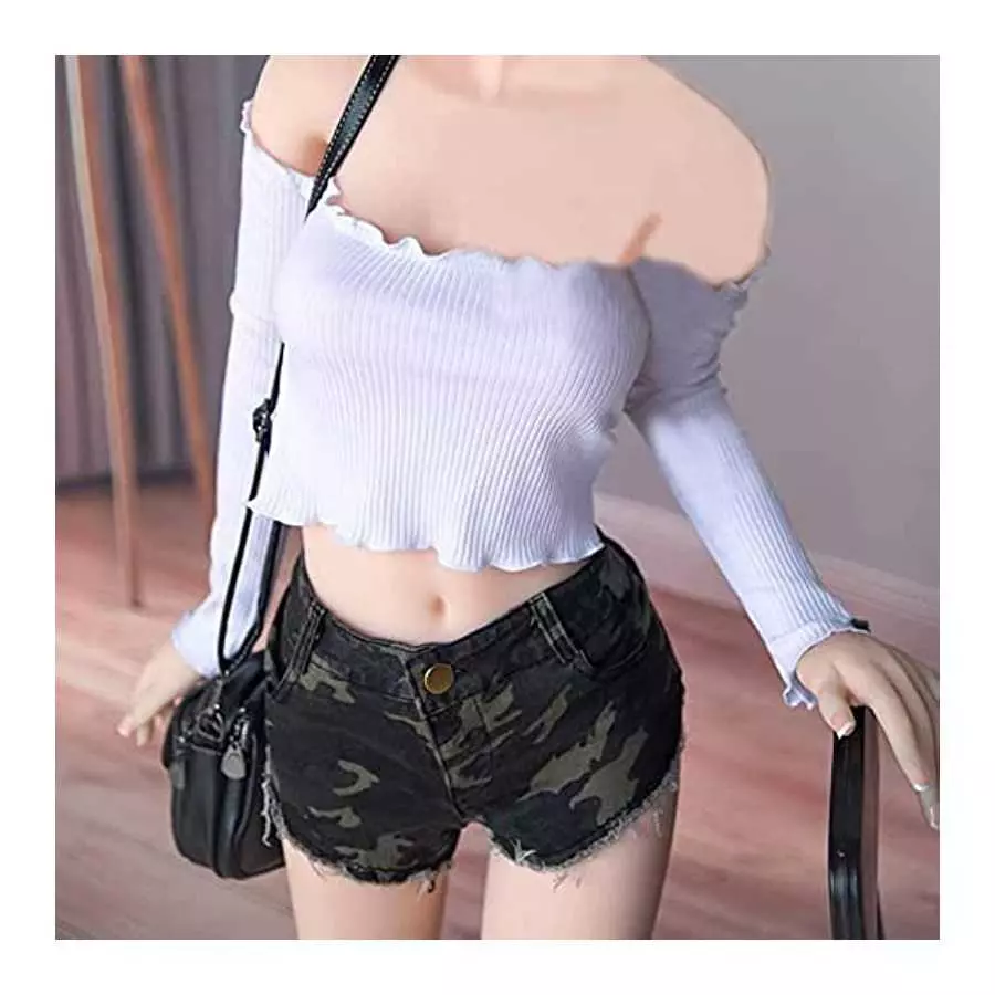 57LB Silicone Sex Doll for Male TPE Torso Full Body Sex Doll for Eros Adult Female Life-Size Love Sex Doll Toys with Vaginal Ana