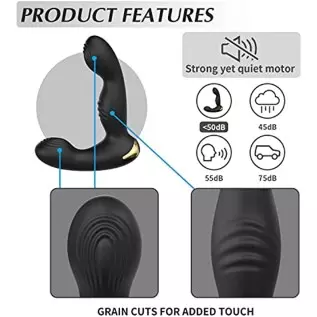 Prostate-Massager Vibrating for Male - Remote Control Prostate Vibrator with 10 Modes Vibration Sex-Toys-for-Men,Prostate Massag Prostate-Massager Vibrating for Male - Remote Control Prostate Vibrator with 10 Modes Vibration Sex-Toys-for-Men,Prostate Massag